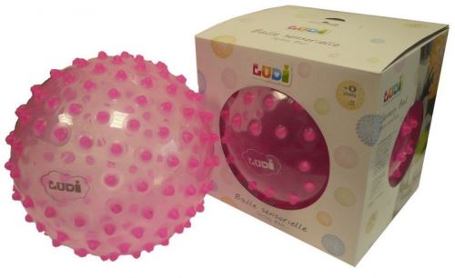 Ludi balle sensorielle rose