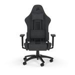 Chaise gaming Corsair TC100 Relaxed Fabric Gris et Noir