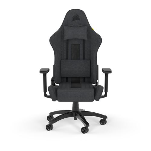 Chaise Gaming Corsair Tc100 Relaxed Fabric Gris Et Noir