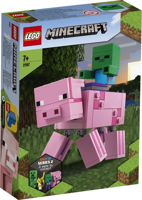 LEGO® Minecraft™ 21157 BigFig Varken met Babyzombie