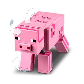 LEGO® Minecraft™ 21157 Bigfigurine cochon et bébé zombie