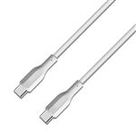 Câble USB type C 60 Watts Temium 2m Blanc