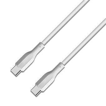 Câble USB type C 60 Watts Temium 2m Blanc