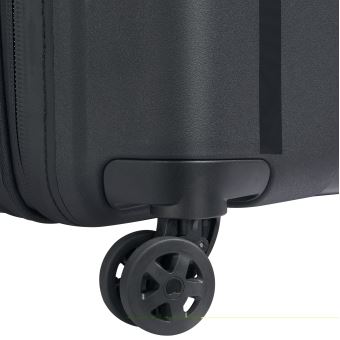 Valise extensible à 4 roues Delsey Clavel Taille L 70 cm Noir