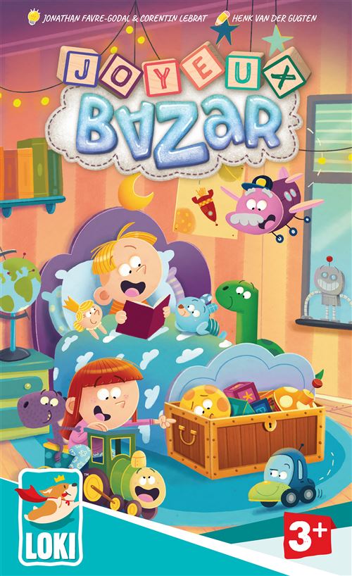 Jeu d’ambiance Iello Joyeux Bazar - vue 1