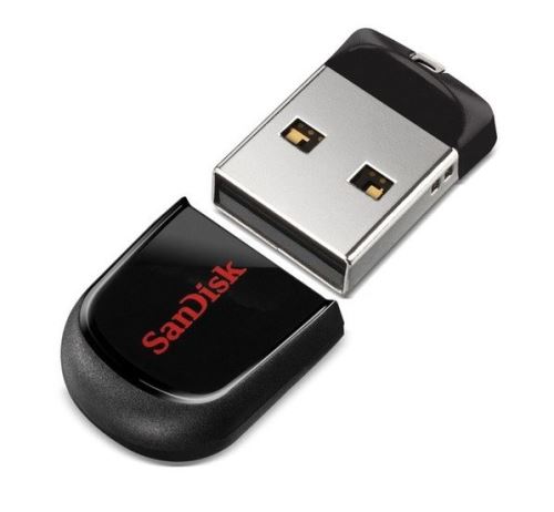 Clé USB 2.0 SanDisk Cruzer Fit 16 Go Noir