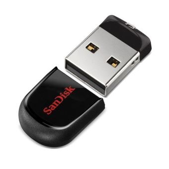 Cle Usb 2 0 Sandisk Cruzer Fit 16 Go Noir Cle Usb Achat Prix Fnac