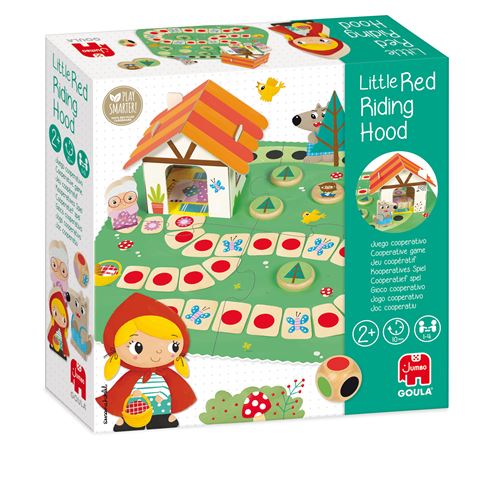 Jouet educatif diset little red ridding hood 9 pi&egrave;ces