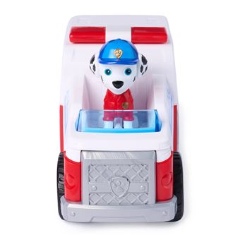 PAT' PATROUILLE AQUA PUPS - Voiture + Figurine Marcus - Voiture Pat Patrouille Marcus - Figurine à Collectionner - Thème Mer Et Aventures Sous- Marines - Paw Patrol - Jouet Enfant 3 Ans