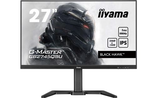 iiyama Ecran 27" G Master Hawk IPS 2560x1440@100Hz 1ms 300cd Haut parleurs HDMI DP USB réglable en Hauteur + Pivot Tuner i Style Colour ecran pc Gamer - vue 4