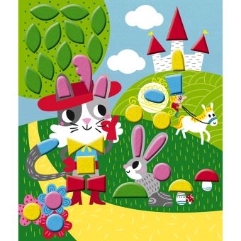 Kit créatif Janod Autocollants en feutrine Il était une fois