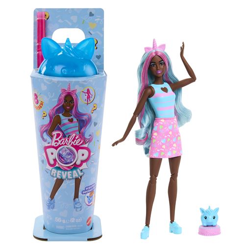 Poupée Barbie Pop Reveal Licorne Bleue