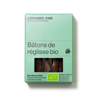 Pack 4 bâtonnets reglisse Le Comptoir d’Herboristerie Bio