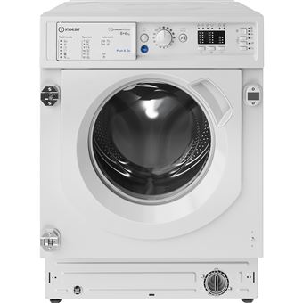 Lavante-sechante tout integrable, INNEX, 8 + 6 KG, 1400 trs, Classe energie D/B, 70dB, 58L, Moteur Induction, Led Premium, Push&Go - 1
