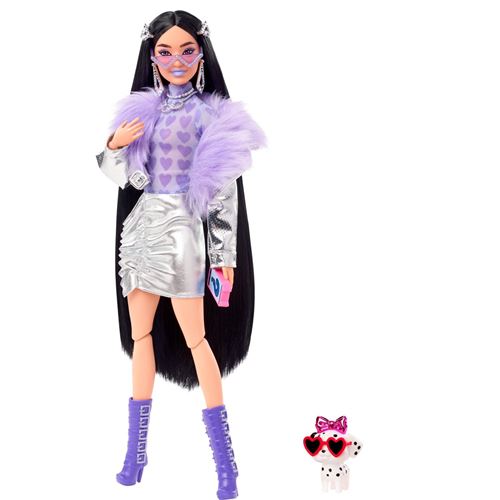 Poupée Barbie Extra Fourrure Violette