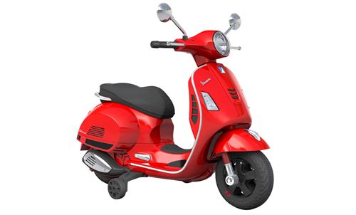 Porteur électrique Turbo Challenge Vespa Rouge