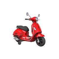 TURBO CHALLENGE - Vespa - Portatore Elettrico - 119230 - Scooter - Verde Acqua - Pronto per Andare - 30Kg Max - Plastica - Batterie Ricaricabili - da 3 Anni A 6 Anni