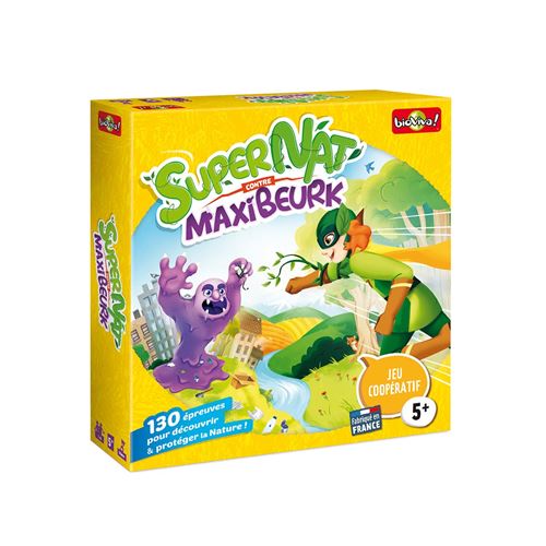 Jeu de société Bioviva SuperNat' contre MaxiBeurk