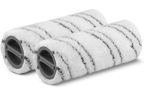 Set de 2 rouleaux de rechange pour nettoyeur de sols Kärcher FC5 Premium Gris