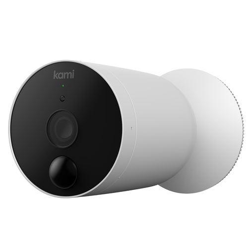 Caméra de surveillance connectée Kami extérieure Blanc