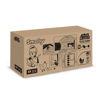 Jeu de plein air Cot Cot Cottage Smoby pour 5 poules