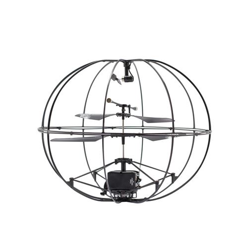Dynabass Noir Drone Sphère Ufo 3.5 Voies