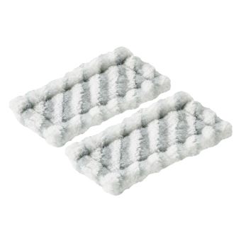 Set de 2 petits chiffons Bosch en micro-fibres pour nettoyeur de vitres GlassVAC - 1