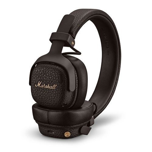 Casque Sans Fil Bluetooth Marshall Milton Anc à Réduction De Bruit Marron