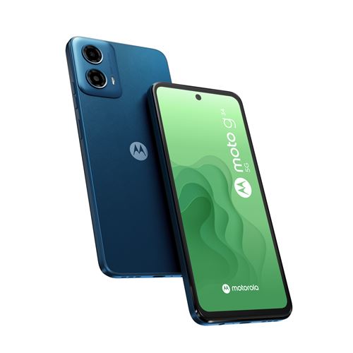 Smartphone Motorola Moto G34 6,5 5G Double SIM 128 Go Vert canard