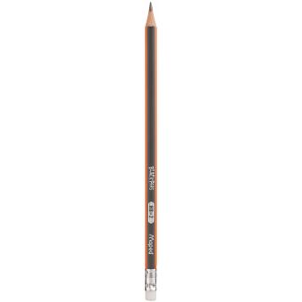 Crayon graphite embout gomme hb