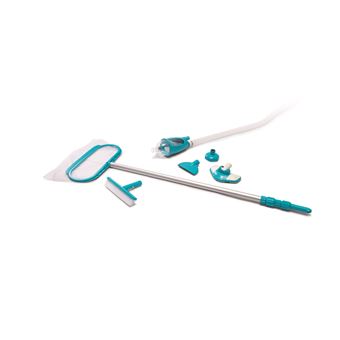 Kit D/'Entretien Vac + Kit Complet Intex Accessoires Piscines 58959