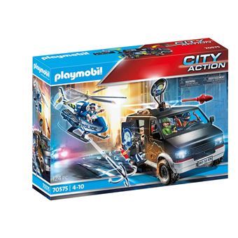 Playmobil City Action 70575 Police Camion de bandits et policier