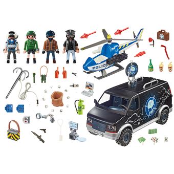 Playmobil City Action 70575 Police Camion de bandits et policier