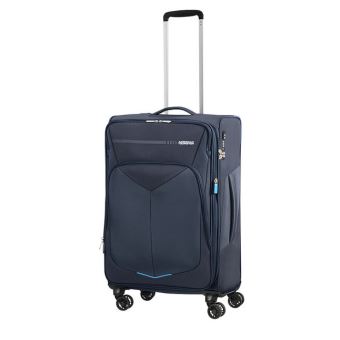 Valise 4 roues American Tourister Summerfunk Extensible 67 cm Bleu