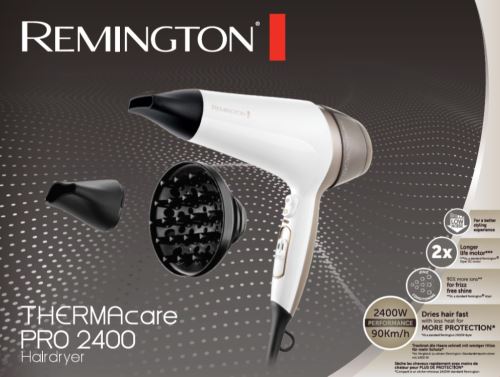 REMINGTON Sèche-cheveux Thermacare PRO 2200 2200 W Noir