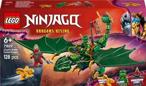 Lego Ninjago Lego® Ninjago® 71829 Le Dragon Vert De La Forêt De Lloyd