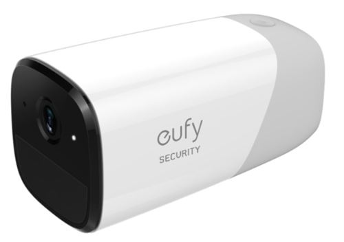Caméra de surveillance connectée Eufy Cam2 intérieure-extérieure Blanc et Noir