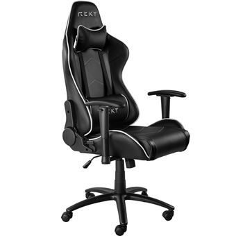 Fauteuil Gaming REKT BG1 Noir et Blanc