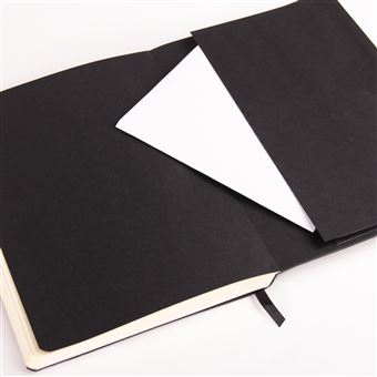 Carnet Clairefontaine Cuir A5 Forest Cerf Noir