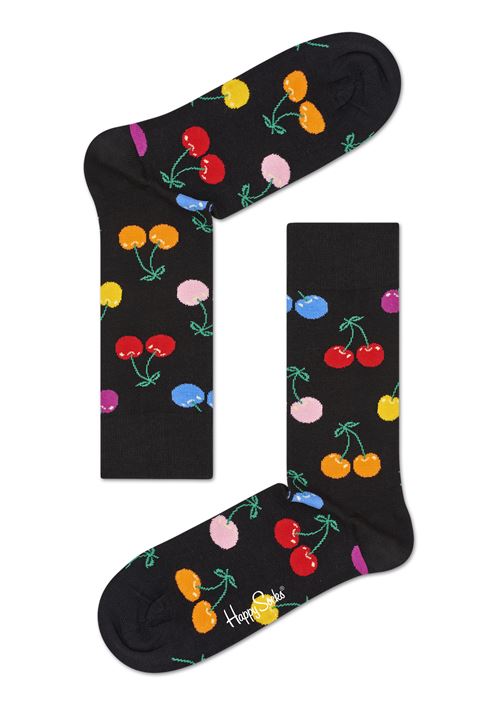 Happy Socks Cherry hoge sokken en kniekousen maat 36-40