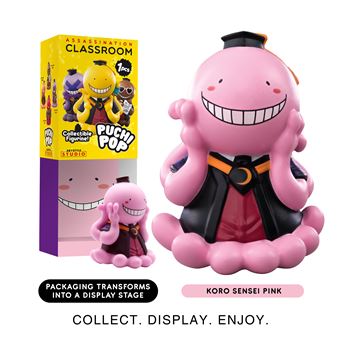 ASSASSINATION CLASSROOM - Peluche Koro Sensei - Rose 8425611340291 : Breizh Comic's : Figurine Manga et Comics