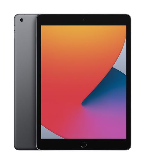 iPad 10,2" 128 Go Gris Sidéral Wi-Fi 8ème génération 2020