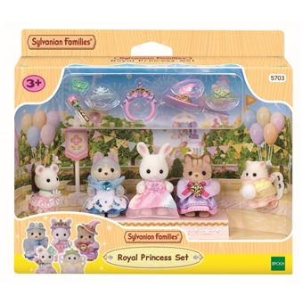 Figurines Sylvanian FamiliesLa parade des bébés en costumes de princesse