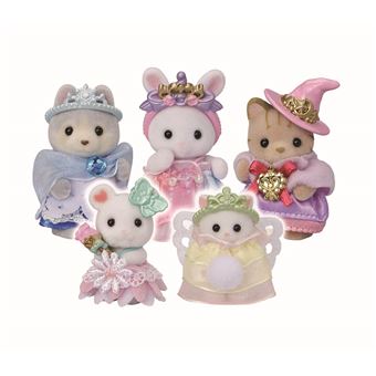 Figurines Sylvanian FamiliesLa parade des bébés en costumes de princesse