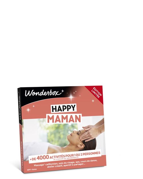 Coffret cadeaux Wonderbox Happy Maman