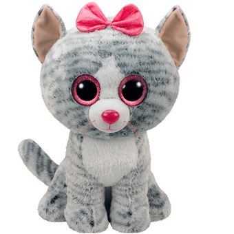 Peluche Kiki Le Chat Ty Beanie Boo S 41 Cm Taille L Animal En Peluche Achat Prix Fnac