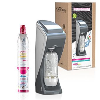 Pack Happy Frizz Machine à soda Romeo avec 1 bouteille et 1 cylindre CO² - 1