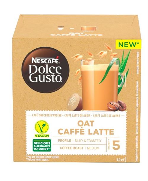 Doos van 12 capsules Nescafe Dolce Gusto Café Latte Haver