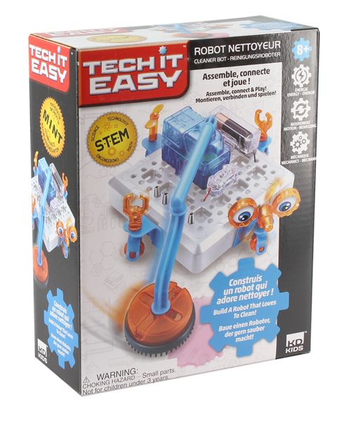 Jeu scientifique Tech It Easy Robot Nettoyeur