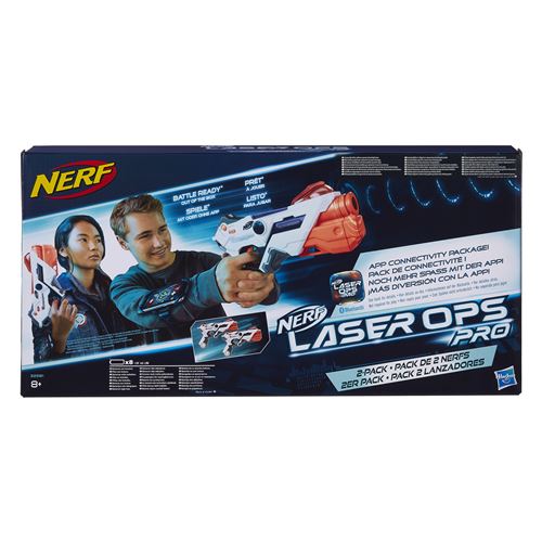 Pack De 2 Blasters Nerf Laser Ops Alphapoint